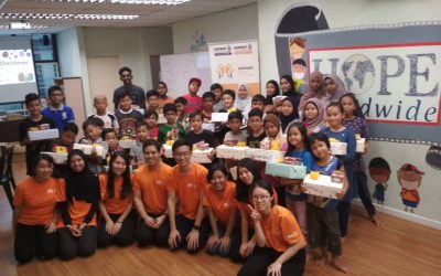 Shoebox Christmas with Sunway Student Volunteers