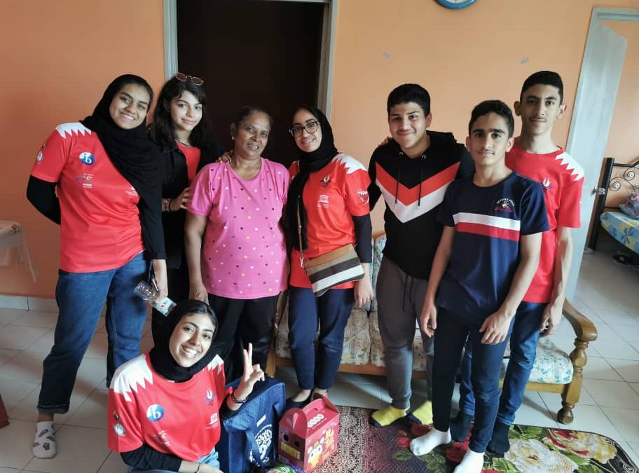 Bahrain APG School Students Home Visit to Sentul Community